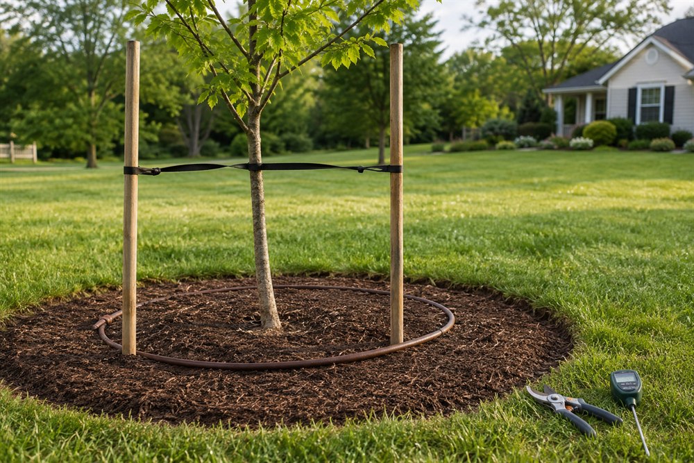 Caring for Newly Planted Trees